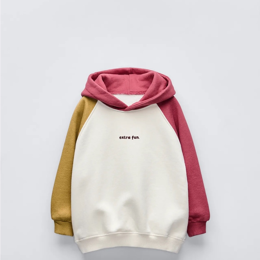 Zara Kids boys girls size 5 hoodie sweatshirt